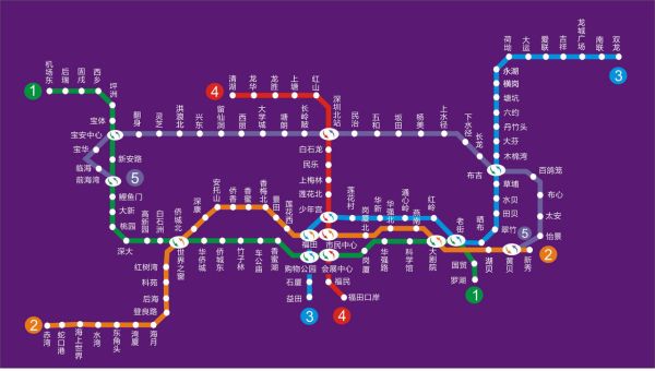 深圳市地铁线路图最新概况及其发展展望